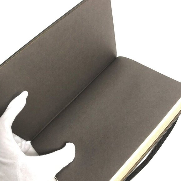 Auth GUCCI GG notebook stationery notebook PVC Beige - Picture 5 of 16